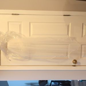 40" beaded wedding veil Edward Berger Collection